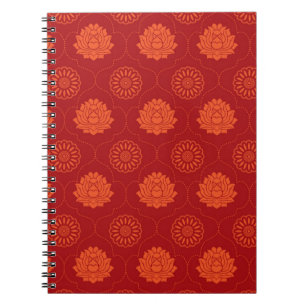 Caderno Espiral Teste padrão indiano
