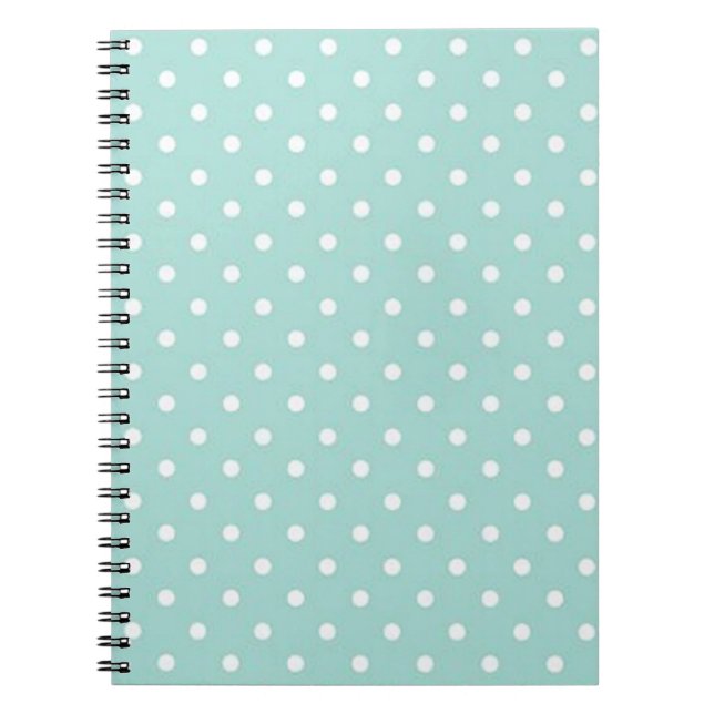Caderno Espiral Teto com Bolinhas brancas (Frente)