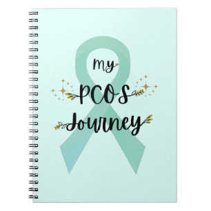Caderno Espiral Teto da Síndrome de Ovário Policístico PCOS Journe