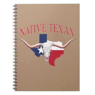 Caderno Espiral Texano nativo