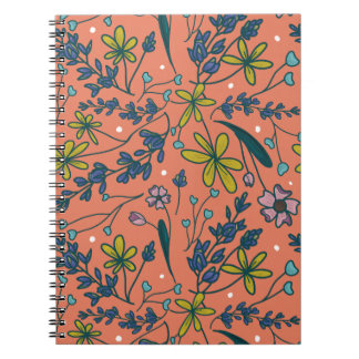 Caderno Espiral Texas Bluebonnet