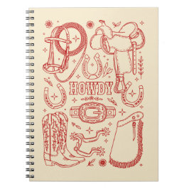 Caderno Espiral Texas Cowboy Pack
