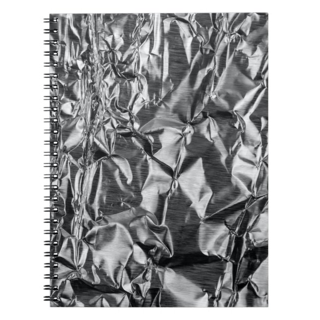 Caderno Espiral Têxteis de prata (Frente)