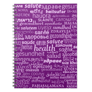 Caderno Espiral Texto de Integridade Multilinguagem Seu Notebook d