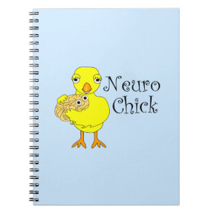 Caderno Espiral Texto do Pintinho Neuro
