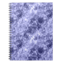 Caderno Espiral Textura Azul Escuro Crumplada