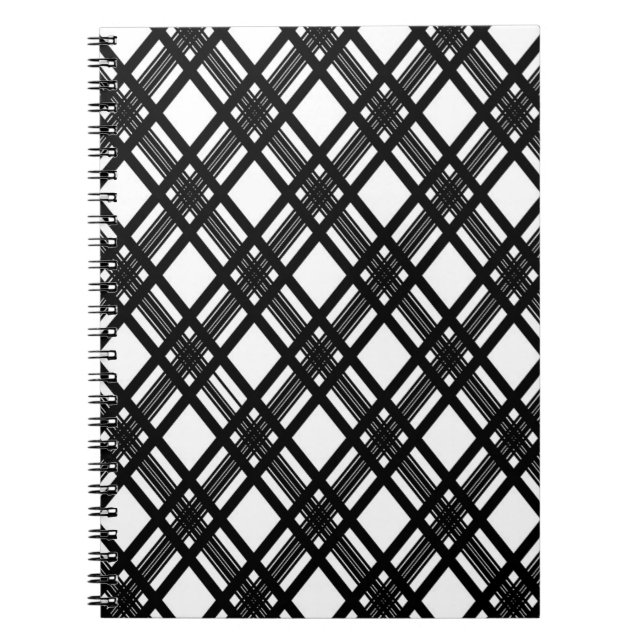 Caderno Espiral Textura das listras (Frente)