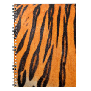 Caderno Espiral Textura de impressão Tiger
