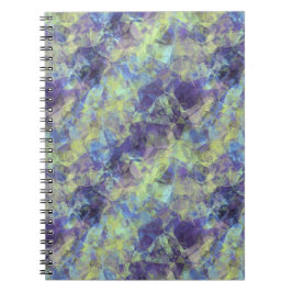 Caderno Espiral Textura de Lavanda amassada