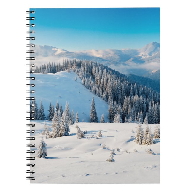 Caderno Espiral Textura de madeira ou fundo de madeira de resgata  (Frente)