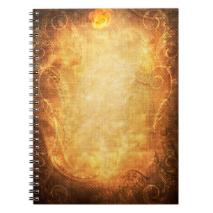 Caderno Espiral Textura de raspagem de fundo