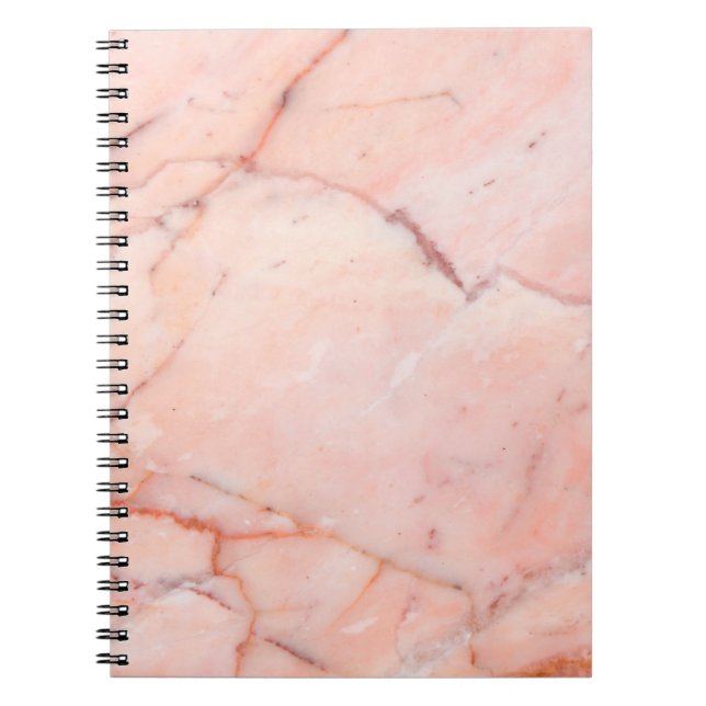 Caderno Espiral Textura em forma de mármore, abstrato, arco (Frente)