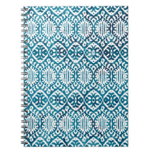 Caderno Espiral Textura geométrica repete padrão criativo moderno