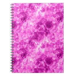 Caderno Espiral Textura impermeável rosa