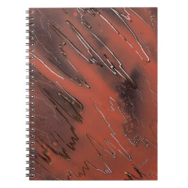 Caderno Espiral Textura meteorológica