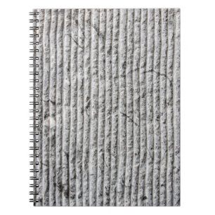 Caderno Espiral Textura na parede da cinza. Textura da parede de p
