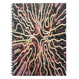 Caderno Espiral Textura riscada