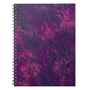 Caderno Espiral Textura violeta violeta escura texturizada por esc