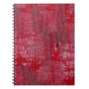 Caderno Espiral Textureabstrato de vermelhos,antigo,arte,fundo,