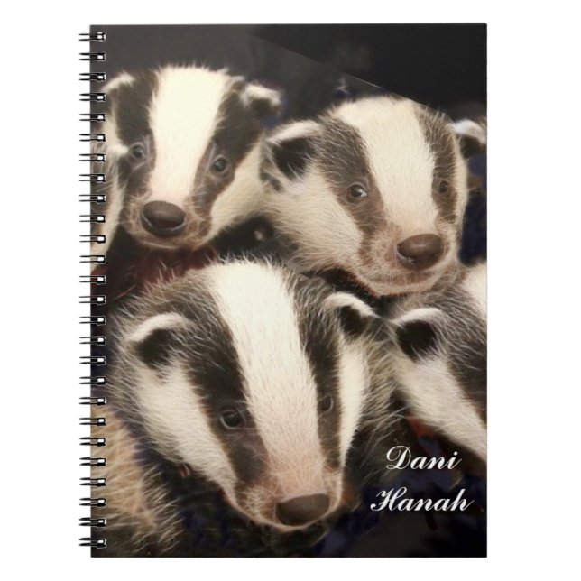 Caderno Espiral Texugo bonito Cubs (Frente)