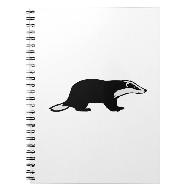 Caderno Espiral Texugo de mel (Frente)