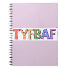 Caderno Espiral Thank You for Being a Friend Official Notebook