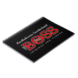 Caderno Espiral The Boss Trinidad & Tobago
