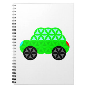 Caderno Espiral The Car Of Life - Sacred Shapes A2.
