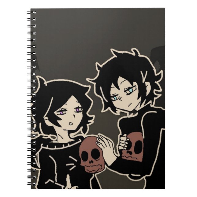 Caderno Espiral The coffin of andy and leyley  (Frente)