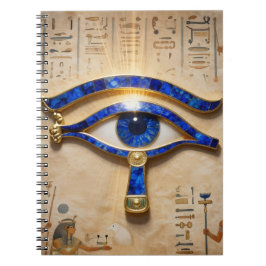 Caderno Espiral The Egyptian Eye