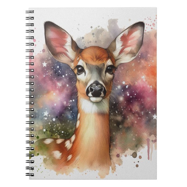 Caderno Espiral "The Gentle Fawn" Spiral Notebook (Frente)