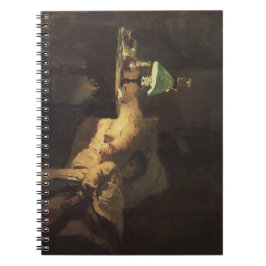 Caderno Espiral The Ill Woman (por Vasily Polenov)