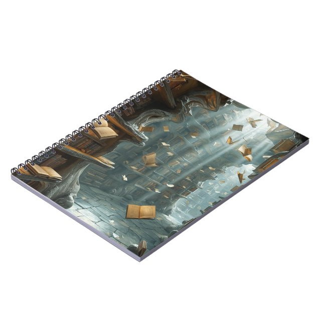 Caderno Espiral The Living Library (Left Side)