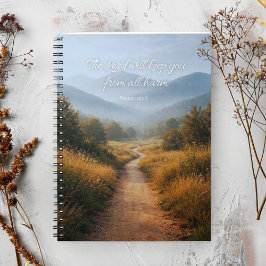 Caderno Espiral The Lord Will Keep You – Psalm 121