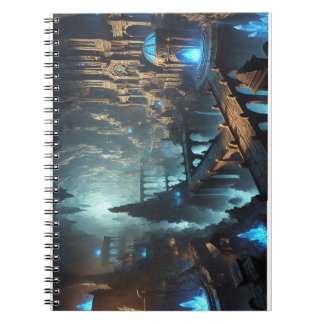 Caderno Espiral The Luminous Depths – Lost City of the Underworld