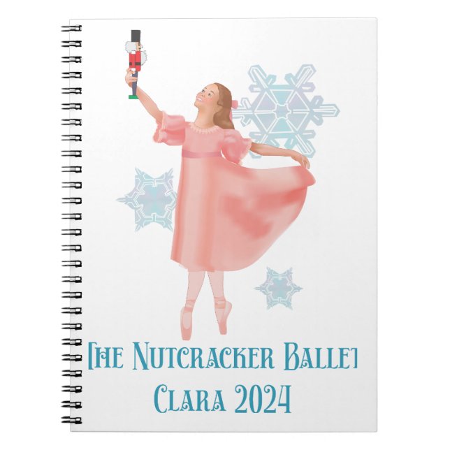 Caderno Espiral The Nutcracker 2024 - Clara (Frente)