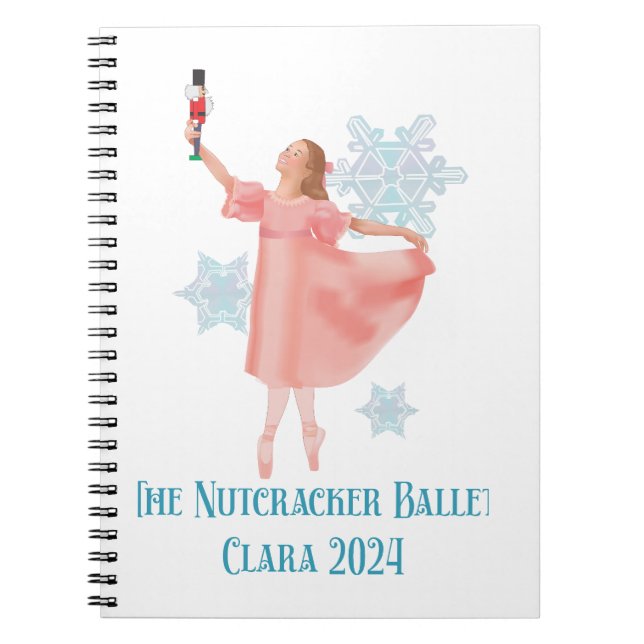 Caderno Espiral The Nutcracker 2024 - Clara (Frente)
