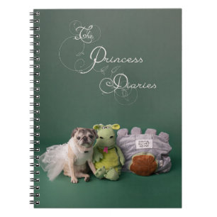 Caderno Espiral The Princess Diaries - Pug Notebook