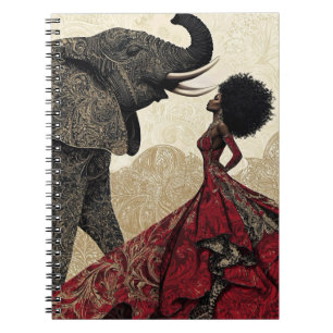 Caderno Espiral The Red Elephant Edition11