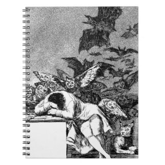 Caderno Espiral The Sleep Of Reason Produces Monsters, Goya