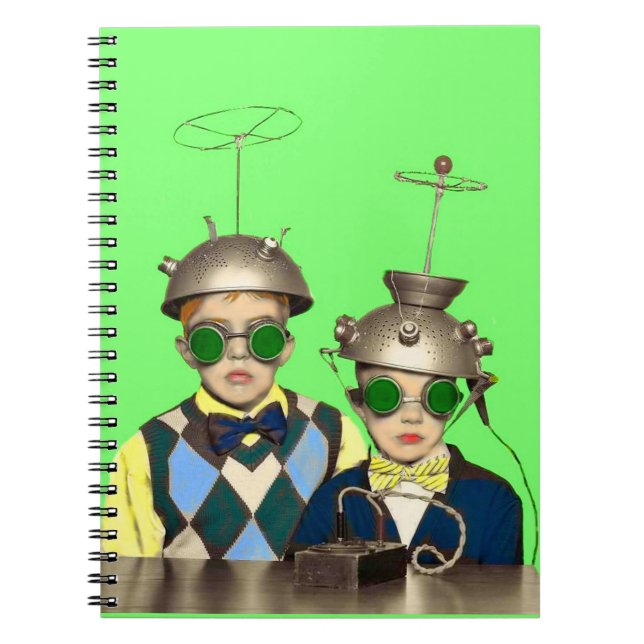 Caderno Espiral The Space Cadet Brothers (Frente)