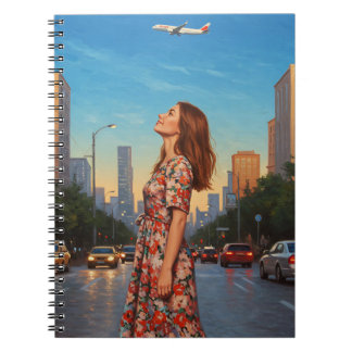 Caderno Espiral The traveler soul