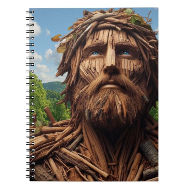 Caderno Espiral The Tree‑Man – Keeper of the Light (Frente)