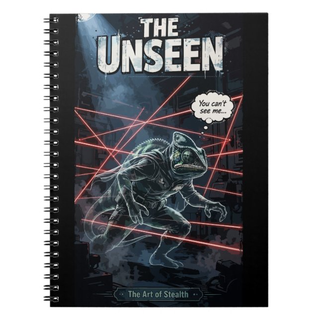 Caderno Espiral The Unseen (Frente)