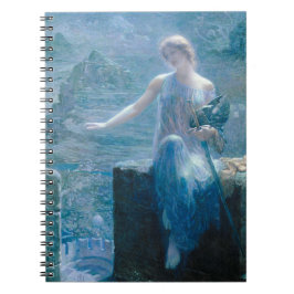 Caderno Espiral The Valkyrie's Vigil Edward Robert Hughes Art