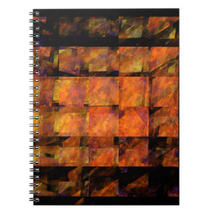 Caderno Espiral The Wall Abstract Art Notebook