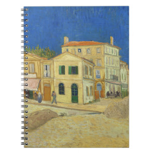 Caderno Espiral The Yellow House (The Street), por Vincent van Gog