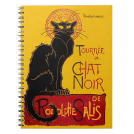 Caderno Espiral Theophile Steinlen - Le Chat Noir Vintage