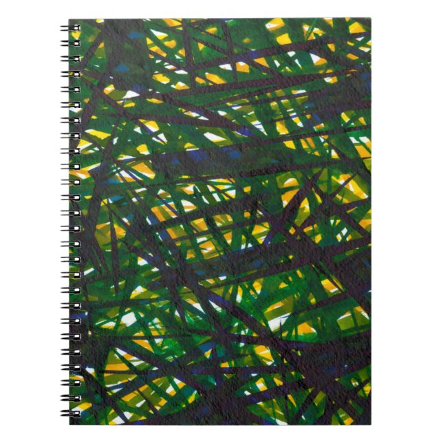 Caderno Espiral Thicket Verde II (Frente)