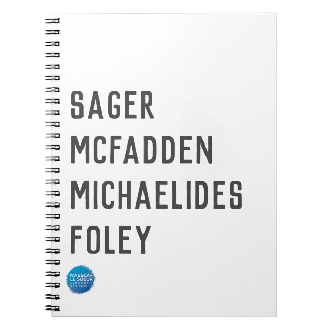 Caderno Espiral Thriller Authors T-Shirt (Frente)